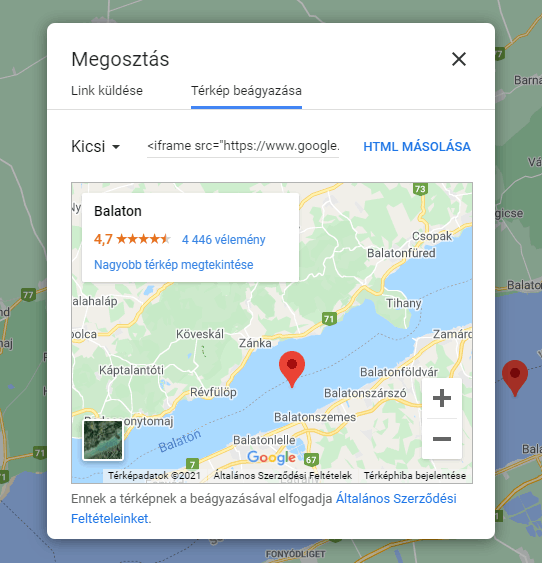 eszallasfoglalas.hu Térkép